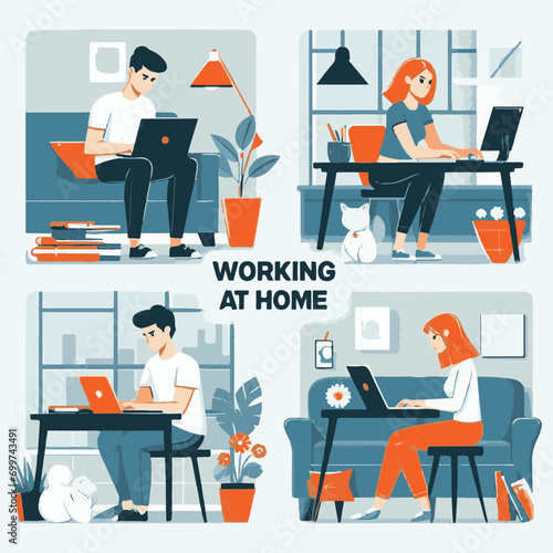 person working on laptop