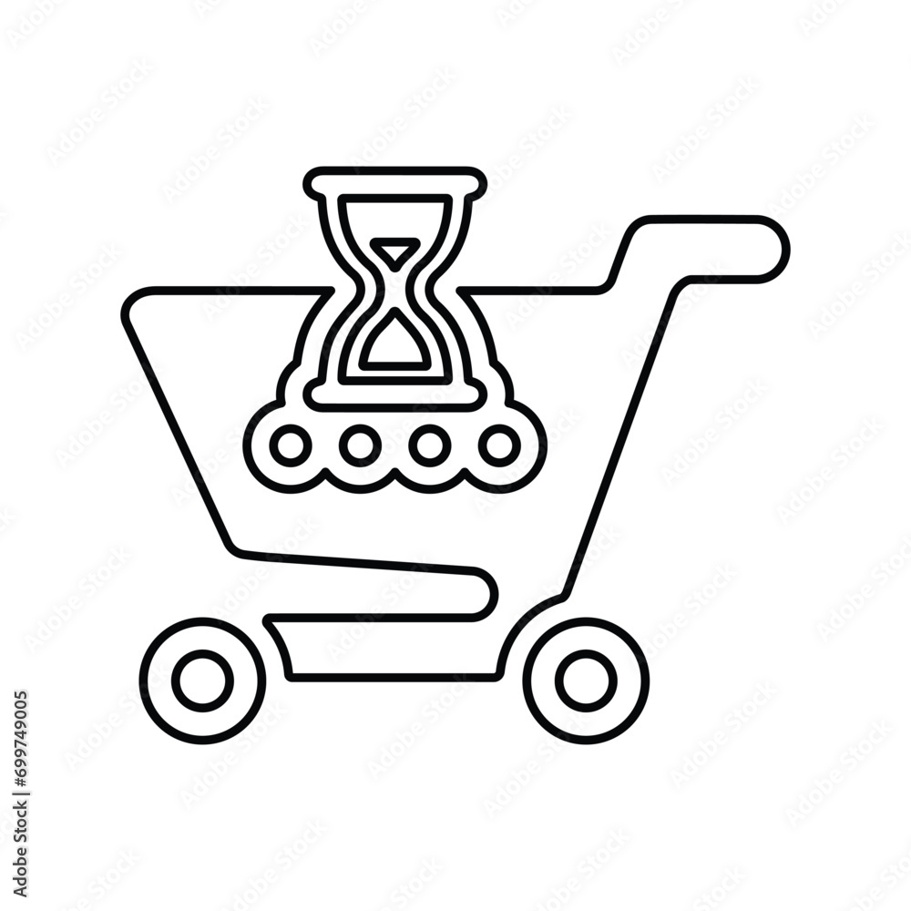 Shopping on time, buy, pending icon- , Perfect use for print media, web, stock images, commercial use or any kind of design project. Shopping on time, buy, pending icon- , Perfect use for print media, web, stock images, commercial use or any kind of design project.