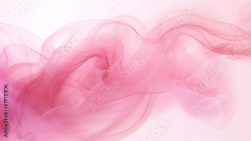 Pink Smoke In The Air Abstract Background.   Generative AI .