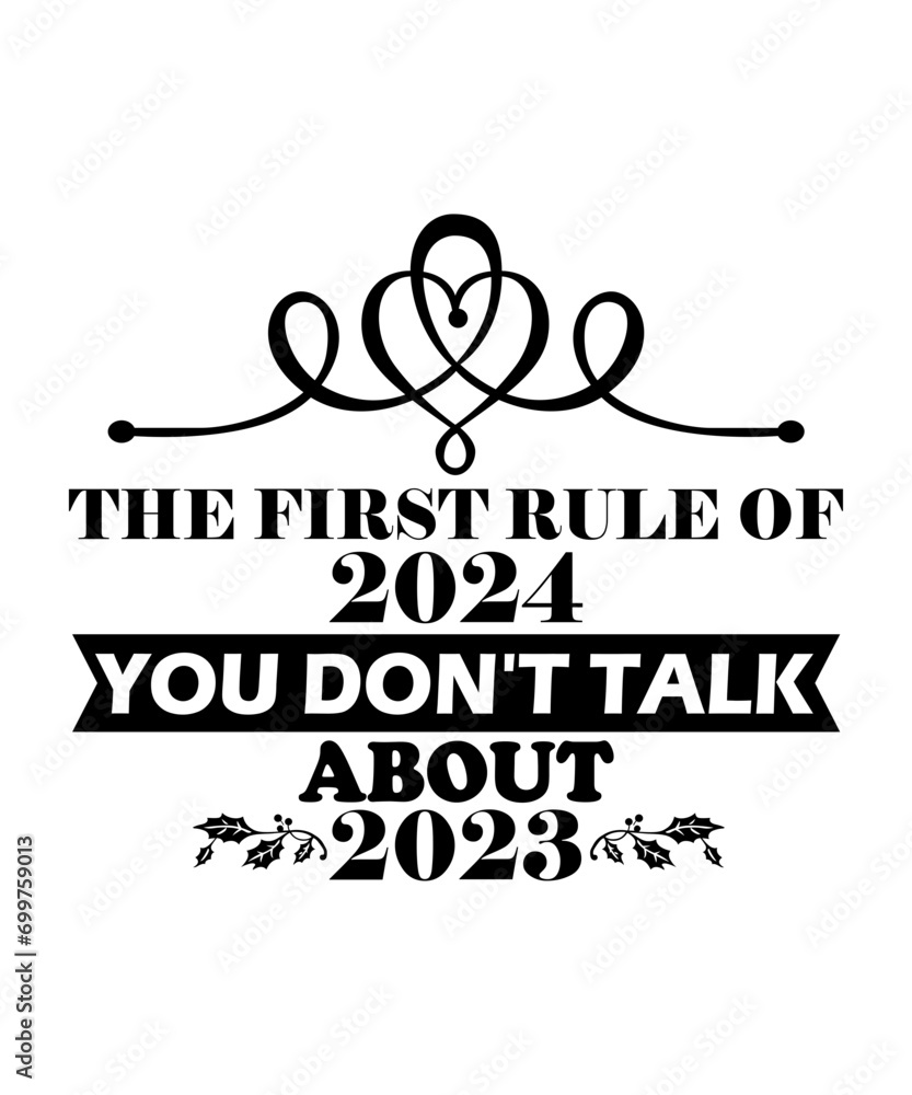 Happy New Year svg, New Years svg, New Years 2024 svg, 2024 svg, New