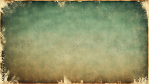 An old photo card is paper. Design element.