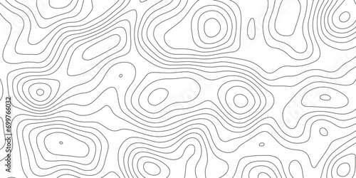 abstract pattern with lines. background of the topographic map. elevation contouring outline cartography texture. geographic abstract grid. futuristic wireframe landscape background photo