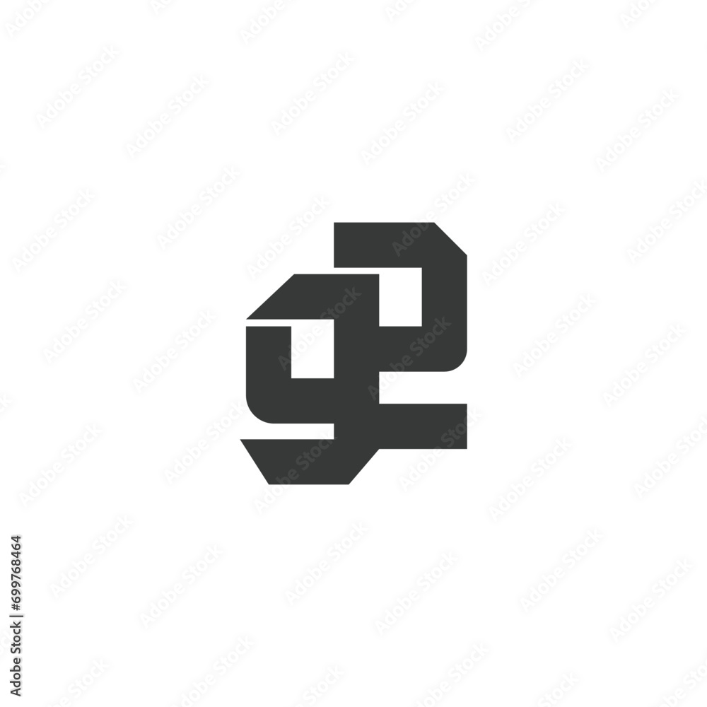 Alphabet Initials logo ZG, GZ, Z and G Alphabet Initials logo ZG, GZ, Z and G