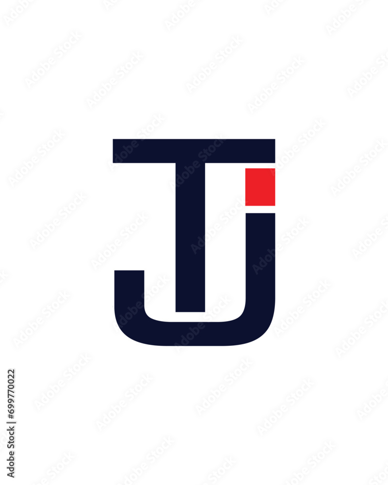 Minimal TJ logo. Icon of a JT letter on a luxury background. Logo idea based on the TJ monogram Minimal TJ logo. Icon of a JT letter on a luxury background. Logo idea based on the TJ monogram