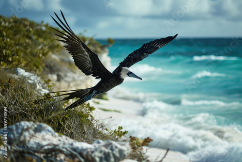 The grace and majesty of the Christmas Island Frigatebird