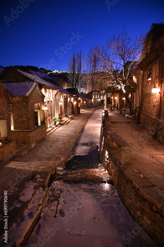 Beijing, China - December 19 2023: The Scenery of Beijing During Winter © Julius