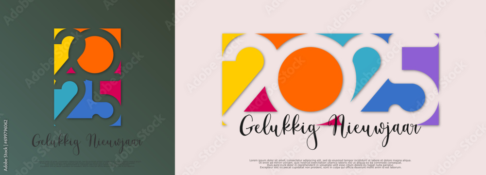 2025 - gelukkig nieuwjaar 2025