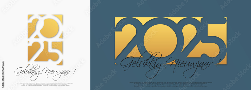 2025 - gelukkig nieuwjaar 2025