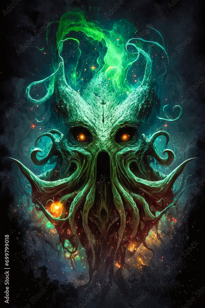 Mystic Cephalopod Oracle Created with Generative AI Technology Mystic Cephalopod Oracle Created with Generative AI Technology