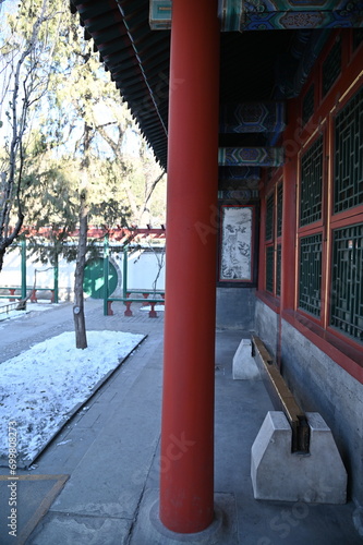 Beijing, China - December 19 2023: The Scenery of Beijing During Winter © Julius