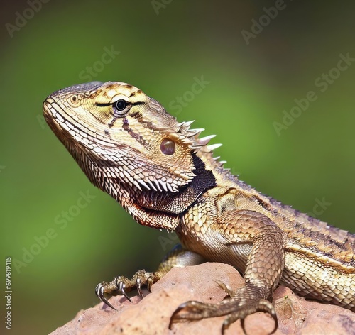 iguana on a tree