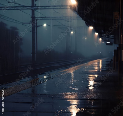 train in the fog © Tati