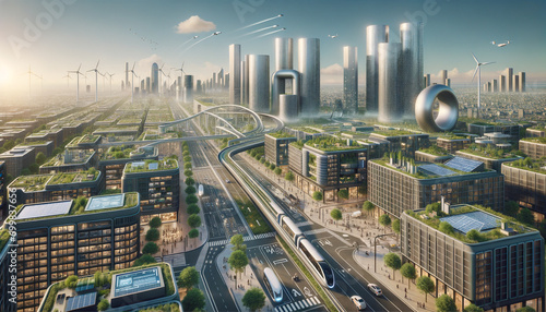 Utilitarian Smart City: Efficient, sustainable, and connected urban environment with advanced technology