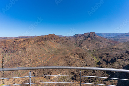 Mountain landscape of Canary island Gran Canaria