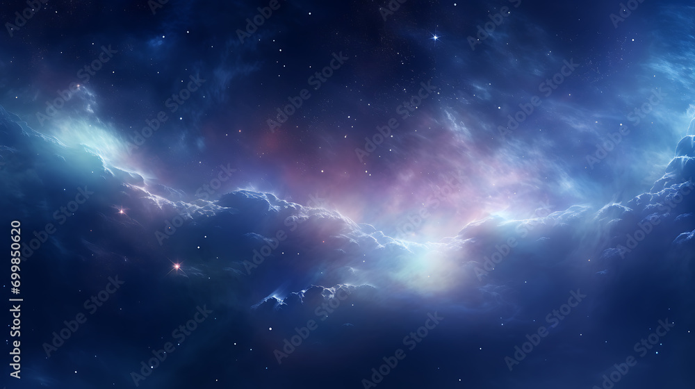 A  interstellar clouds, distant galaxies, and celestial phenomena