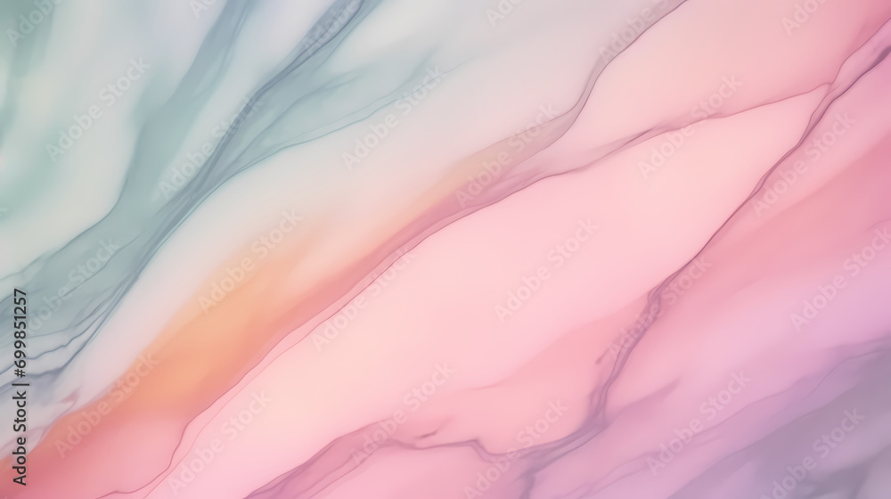 Modern abstract marble texture background with pastel colors and gradients