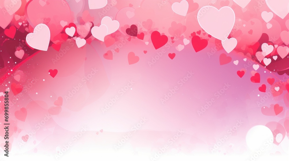 Background for Valentine's Day, AI
