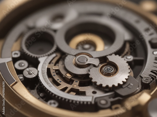 Behold the mesmerizing intricacy of Absolute Reality Watch Gears in this stunning macro capture—a symphony of precision and elegance.