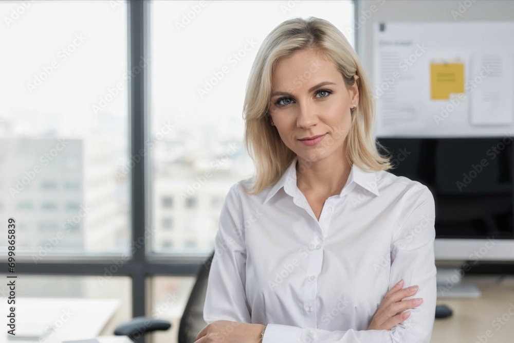 A professional worker in a business office environment wearing formal attire working in an office A professional worker in a business office environment wearing formal attire working in an office