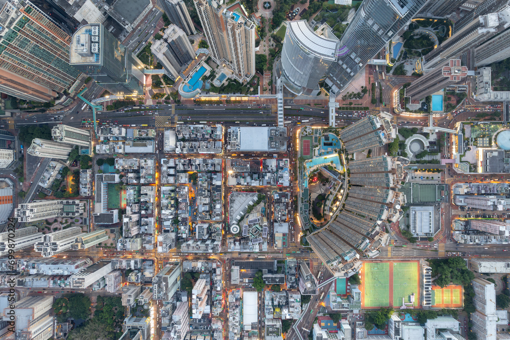 Tsuen Wan Aerial View