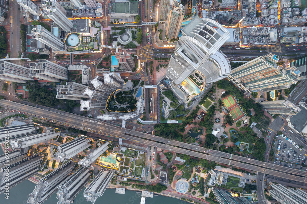 Tsuen Wan Aerial View