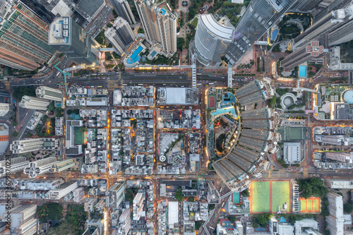 Tsuen Wan Aerial View © Prism6 Production