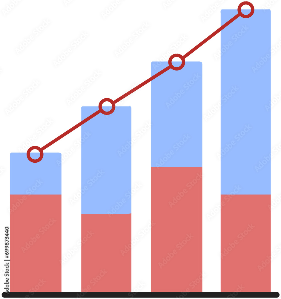 Fototapeta premium 그래프