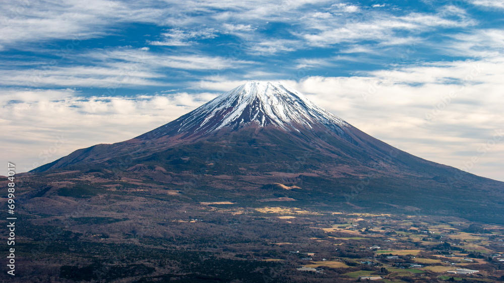 山梨百名山　竜ヶ岳からの富士の絶景　