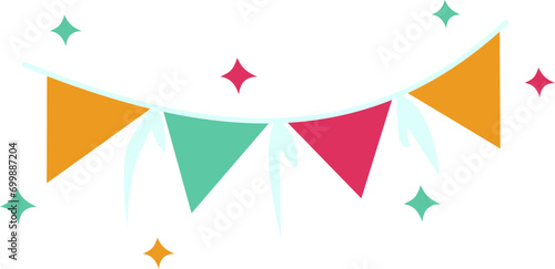 party flag element gift