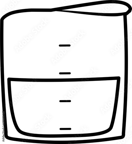 Breastfeeding equipment doodle, breast pump doodle