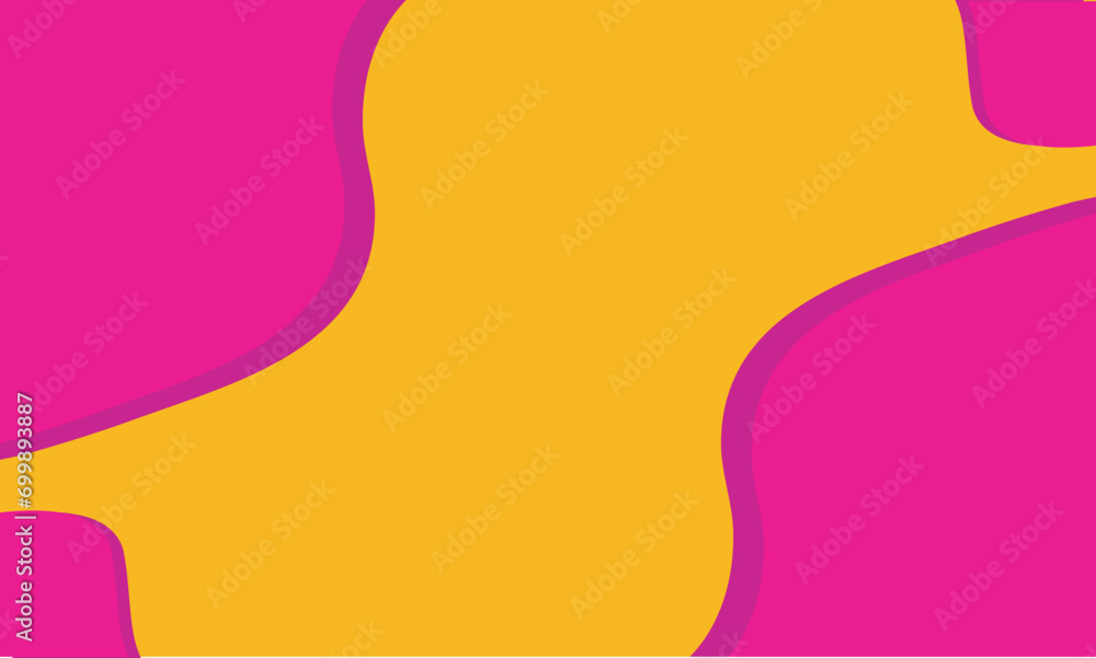 Abstract colorful background with wavy curvy lines