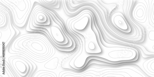  Abstract background with waves Geographic mountain relief. Abstract lines background. Contour maps. Vector illustration, Topo contour map on white background, Topographic contour lines.