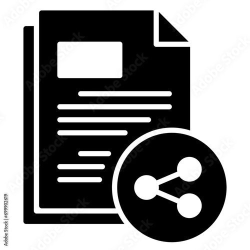 File sharing or document embed icon