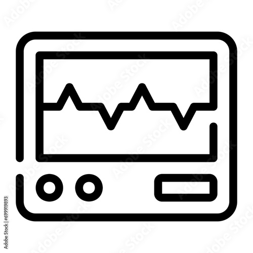 seismograph line icon