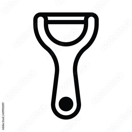 peeler icon for graphic and web design