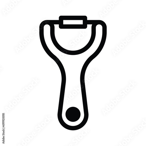 peeler icon for graphic and web design