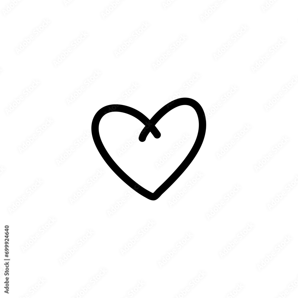 Heart doodle
