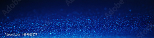 Abstract Blue Glittering Background