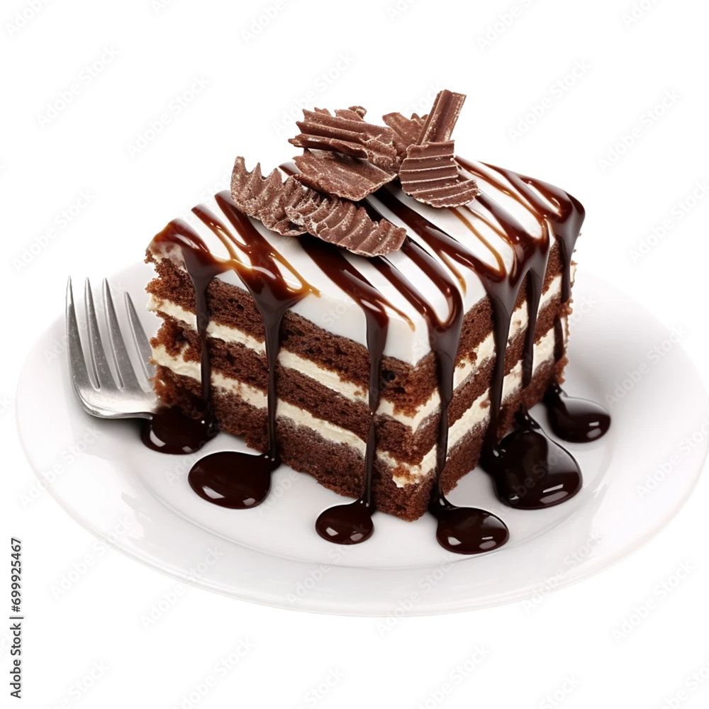 chocolate cake on a plate chocolate cake on a plate