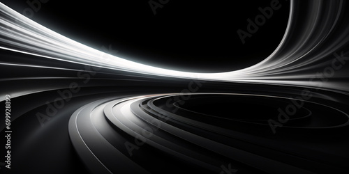 Abstract speed light background  glowing speed lines modern technology scene illustration
