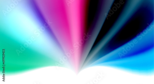 Color mixing liquid rainbow shape background