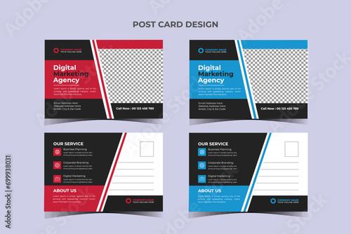Post card Business Template Design
