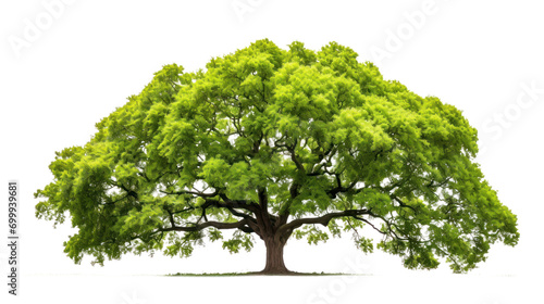big tree isolated on transparent and white background.PNG image.