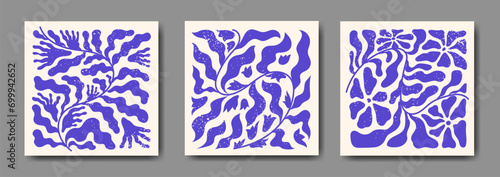 Leaves ornament pattern background vector