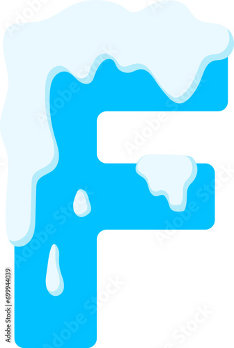 Winter Alphabet Letter F