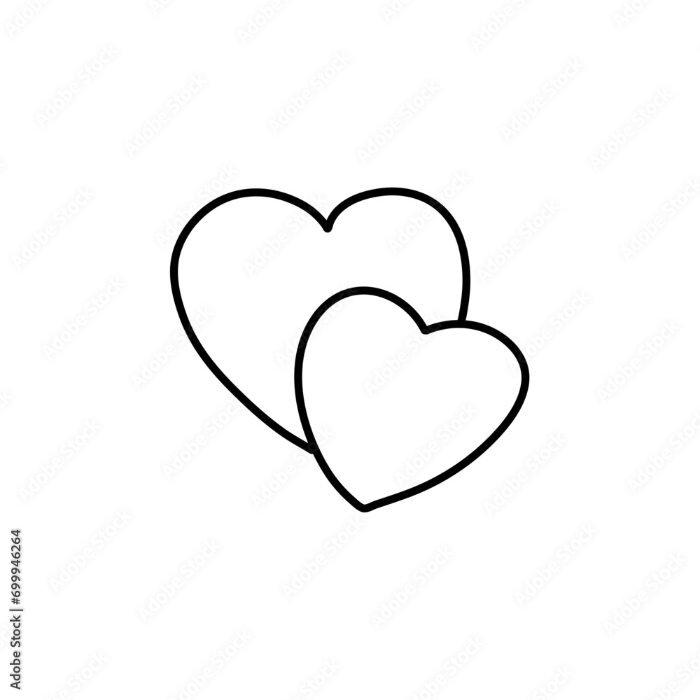 hand drawn heart doodle hand drawn heart doodle