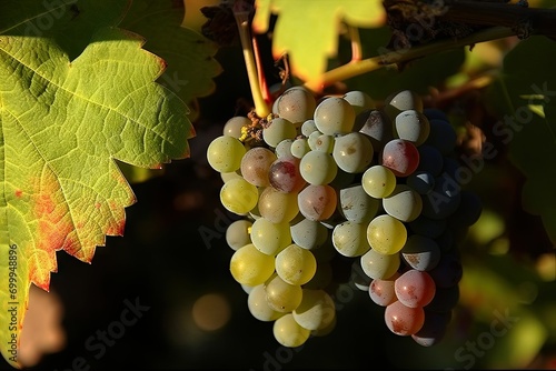palatinate rhineland Valley Moselle grapes Ripe photo