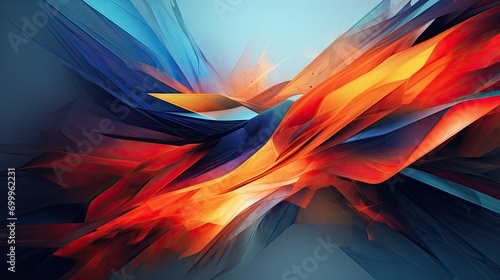 8k Trendy simple fluid color abstract modern background
