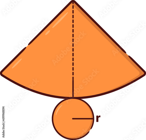 Math Cone Net. photo