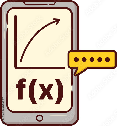 Math Function f(x) in a Tab.